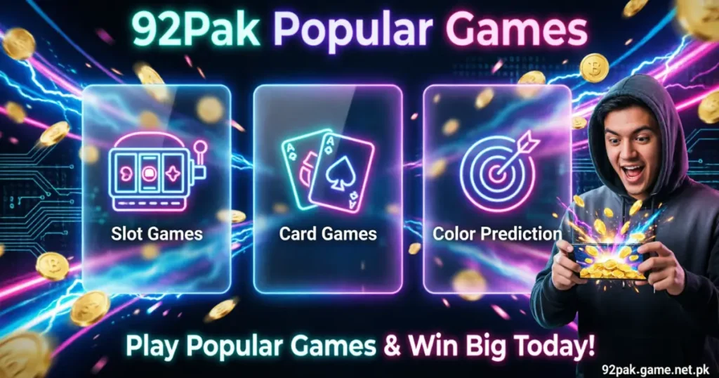 92Pak POpular games