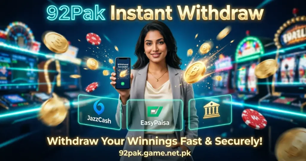 92Pak Withdraw